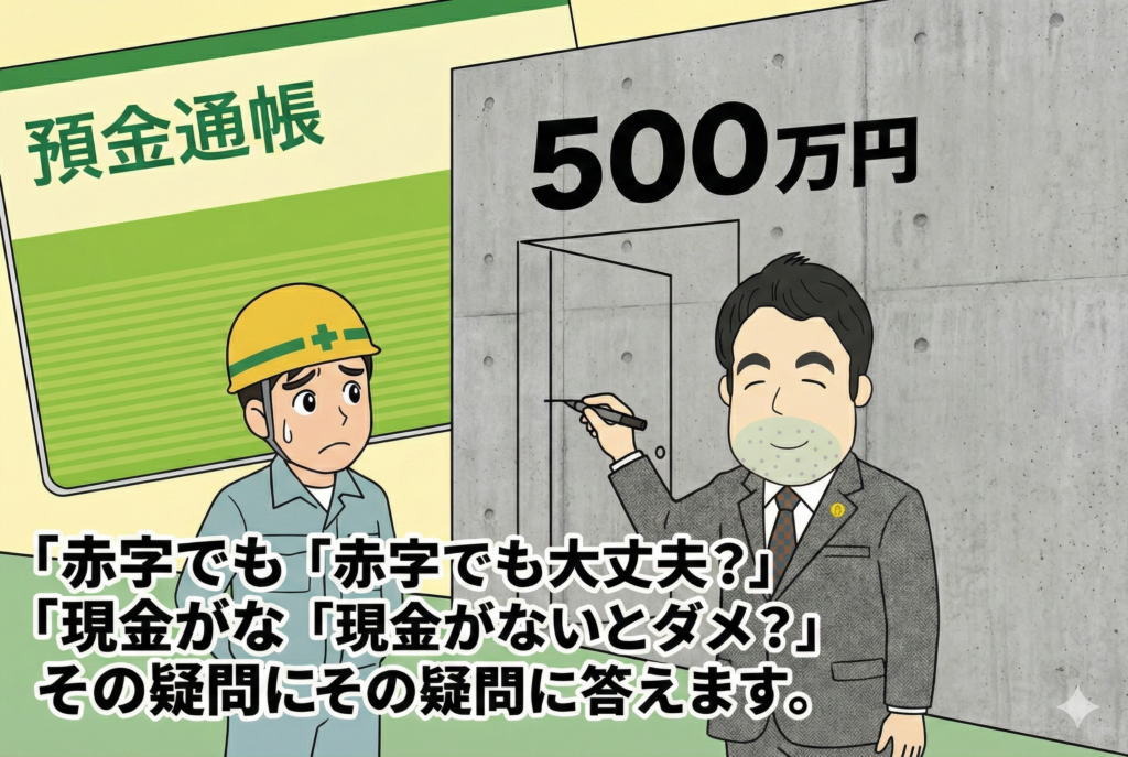 旭区で内装工事を開業。建設業許可は500万円の資金がないと取れないって本当？