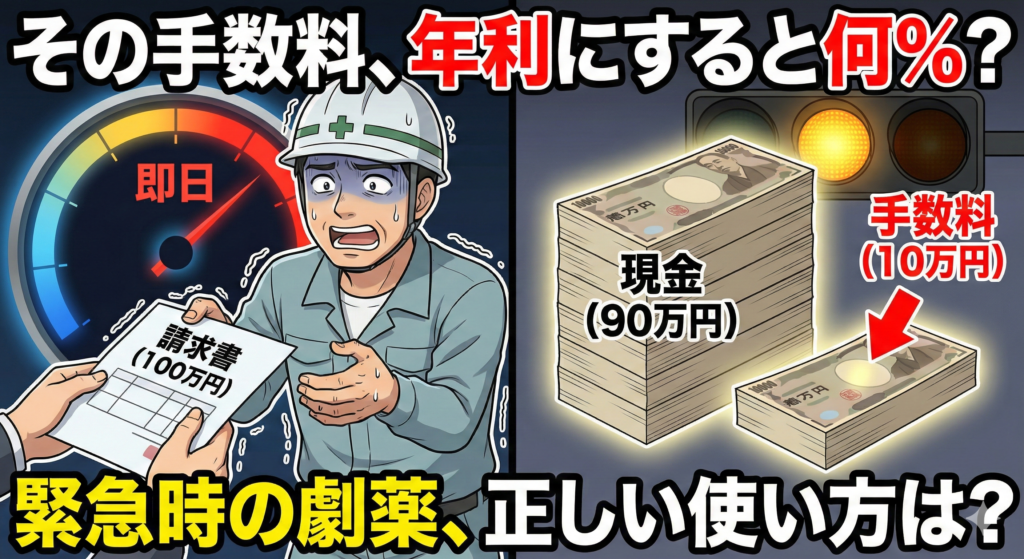 建設業のファクタリング活用術。大阪の小規模事業者が請求書を即日現金化する注意点