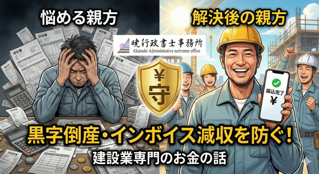 「働いているのに金がない」を終わらせる。大阪・旭区の職人を守る「財務・インボイス・保険」完全ガイド