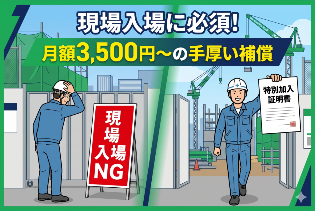 【大阪のひとり親方へ】現場入場に必須の「労災保険特別加入」コスト削減と最短手配ガイド
