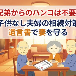 夫の兄弟との遺産分割協議が苦痛…？子供なし夫婦の相続トラブルを100%防ぐ方法