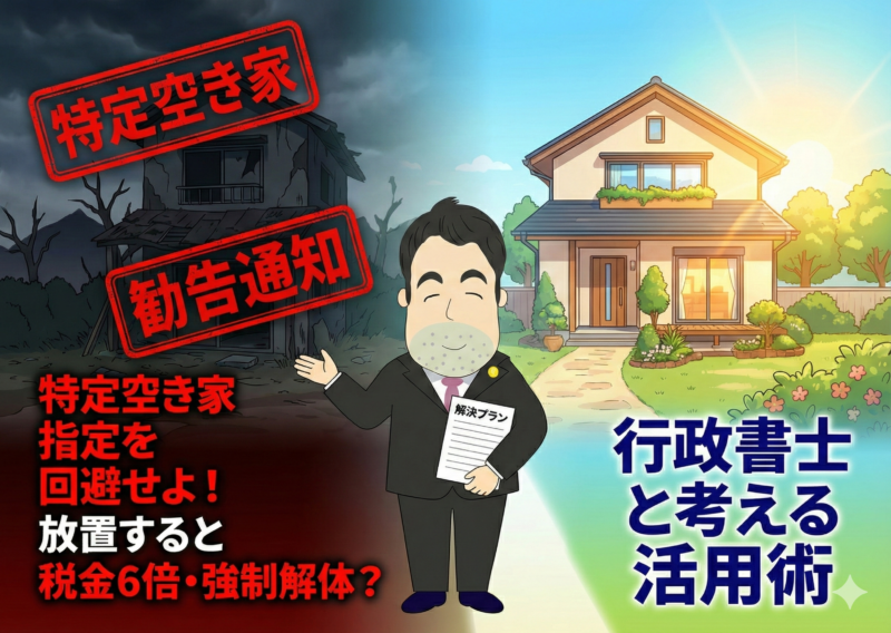 大阪市旭区の「特定空き家」に指定される前に。行政書士と考える空き家活用プランと回避策
