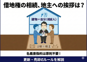 借地権付き建物の相続。地主との交渉や名義書換料についての基礎知識