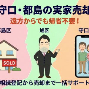 守口市・都島区の実家を売りたい。遠方に住む相続人のための「不動産売却」基礎知識