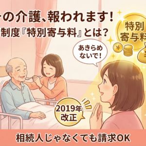 【子供のいない叔父の介護をしていた私】寄与分は認められる？新制度「特別寄与料」で報われる可能性