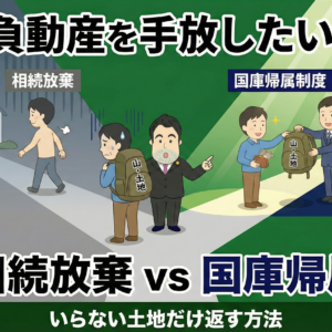 「負動産」を相続したくない。山林や原野の相続放棄と「相続土地国庫帰属制度」の活用法