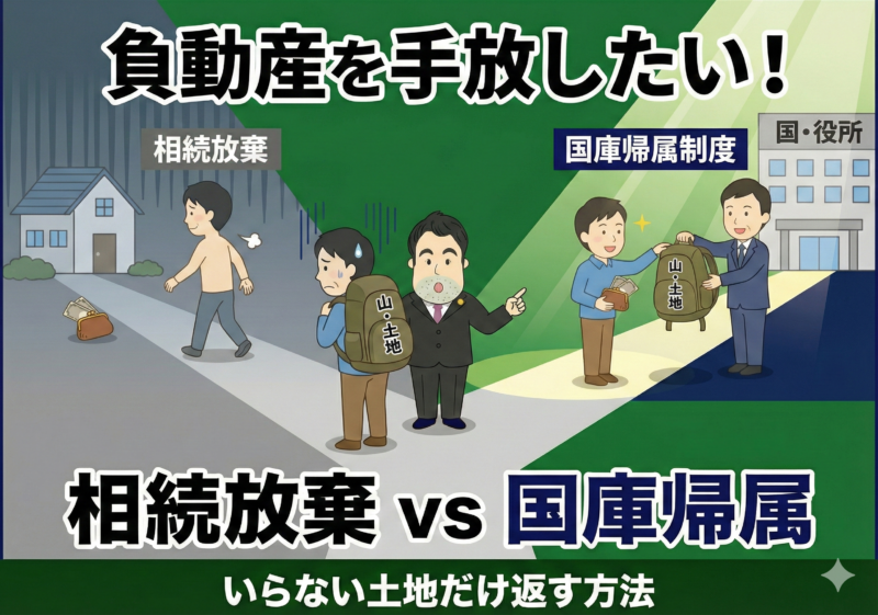 「負動産」を相続したくない。山林や原野の相続放棄と「相続土地国庫帰属制度」の活用法