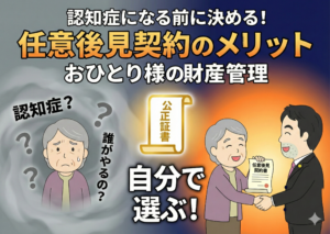 おひとり様の財産管理。認知症になる前に「任意後見契約」を結ぶメリットと3つの安心