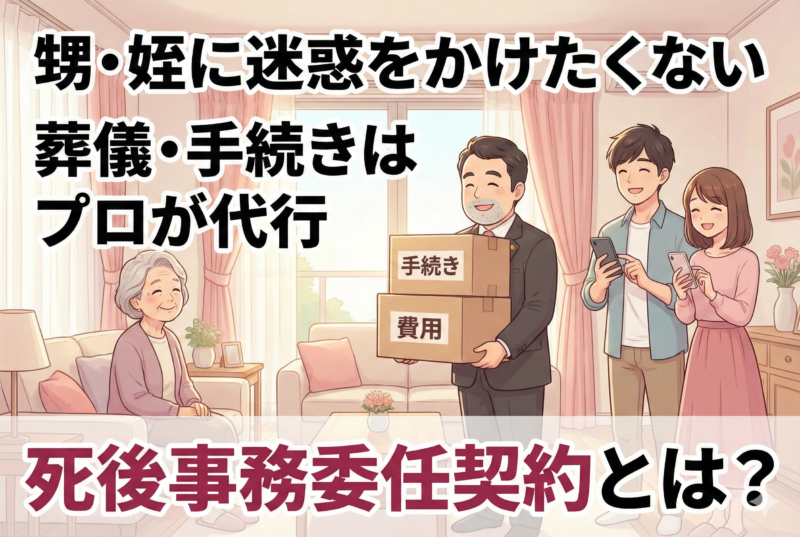 甥や姪に負担をかけたくない。おひとり様が準備すべき「葬儀費用」と「死後手続き」の完全ガイド