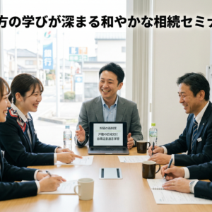 地域の銀行様と「相続」勉強会を開催！お客様の笑顔につながる制度選びとは？