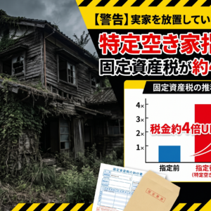 特定空き家に指定されると固定資産税が約4倍に！実家を相続した際の税金リスクと処分方法