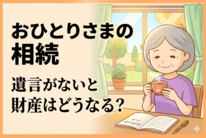 【行政書士監修】おひとりさまの相続トラブル例と、死後に財産はどうなる？