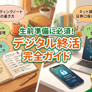 生前に準備すべき「デジタル終活」完全ガイド。アカウント一覧とエンディングノートの書き方