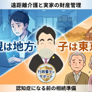 親は地方・子は東京。遠距離介護中のご家族が今すぐすべき「実家の財産把握と終活」